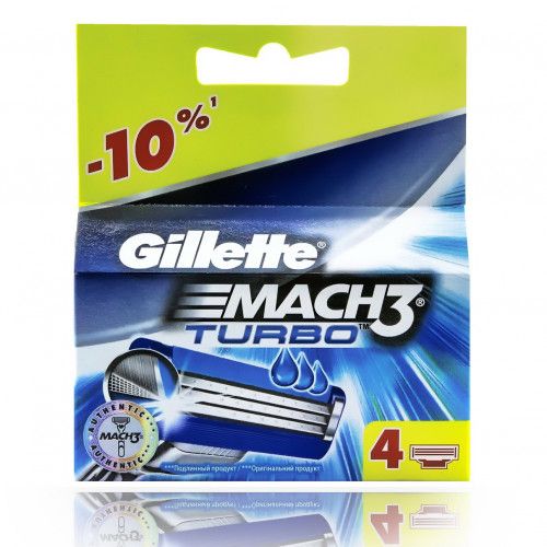 Mach 3 Turbo (4pcs) RusPack orig