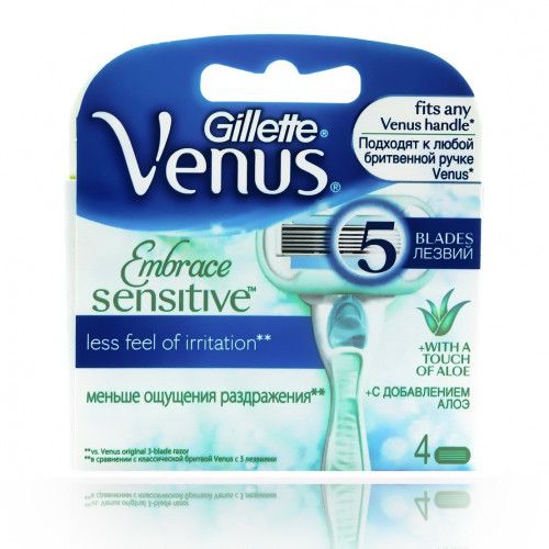 Gillette VENUS Embrace (4 pcs) RusPack orig