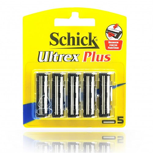 Schick ULTREX Plus Replacement Cassettes (5pcs) EvroPack orig