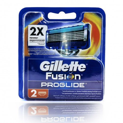 Gillette FUSION Proglide (2pcs) RusPack orig