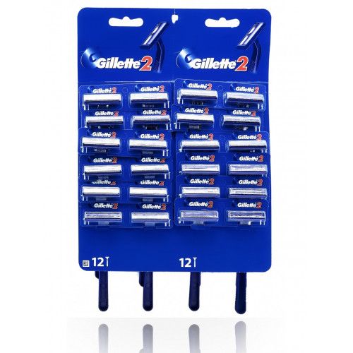 Disposable Gillette 2 (24pcs) (on sheet) EvroPack