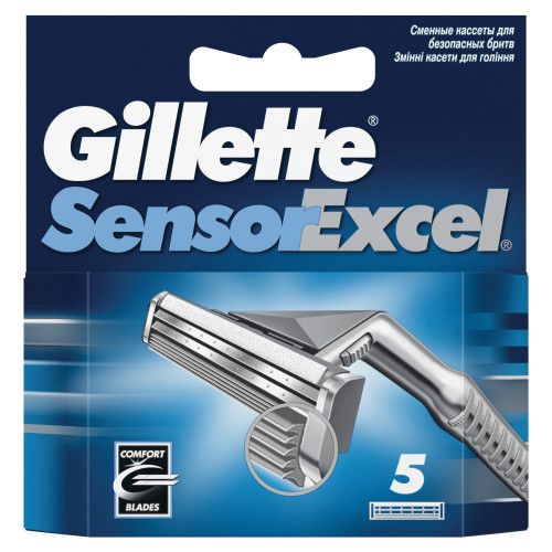 Gillette Sensor Excel (5pcs) RusPack orig