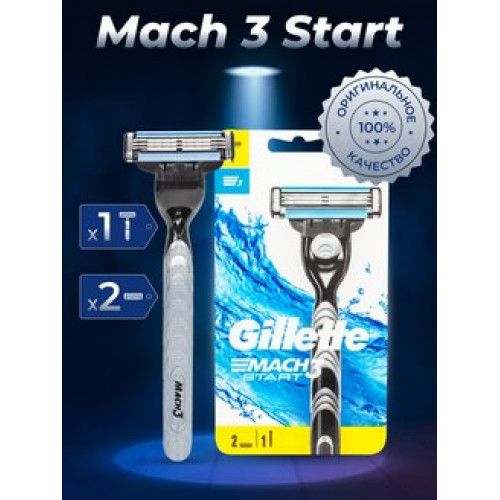 Gillette Mach 3 START (Machine + 2 cassettes)