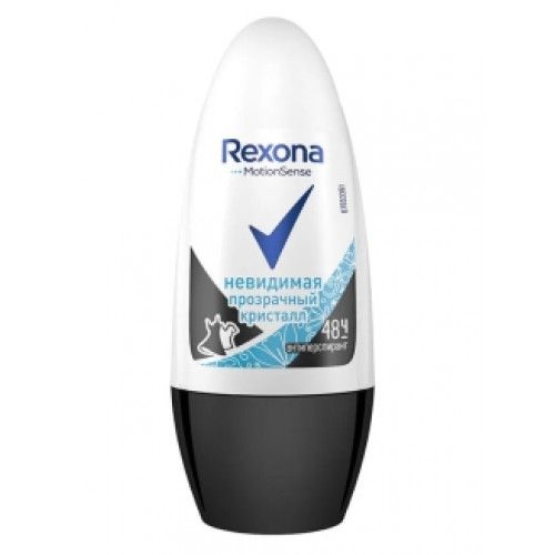 Rexona deo-roll 50 ml fem Invisible transparent crystal