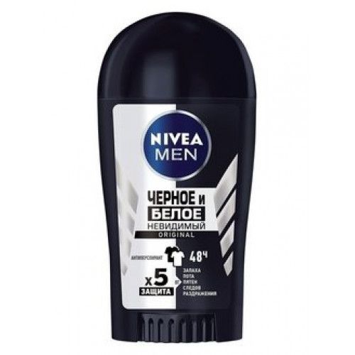 Nivea Deo Stick for men (82247) Invisible for black, white Original 40ml