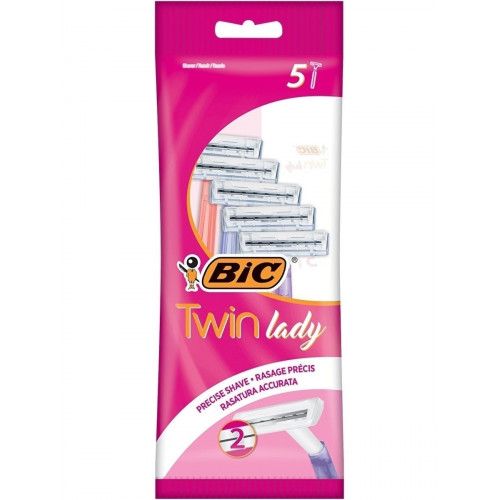 Bic Lady Twin single blade. (pack of 5pcs)