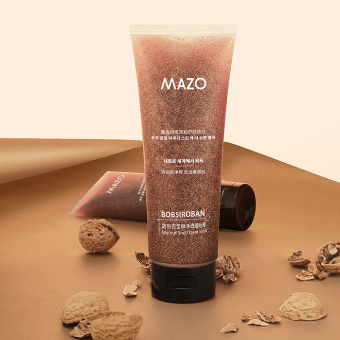 MAZO Bobsiroban Walnut Shell Clear Scrub 250g