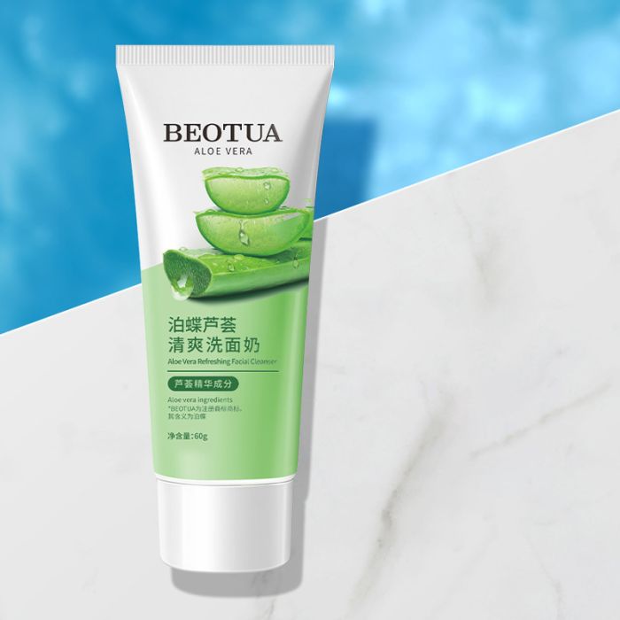 BEOTUA Aloe Vera Refreshing Facial Cleanser, 60 gr.