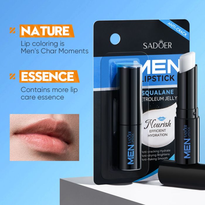 SADOER MEN Lipstick Squalane Petrolium Jelly 2,7 gr.