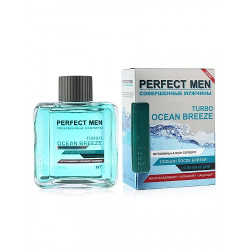 PM Turbo OCEAN BREEZE Aftershave Lotion (refreshing) 100ml