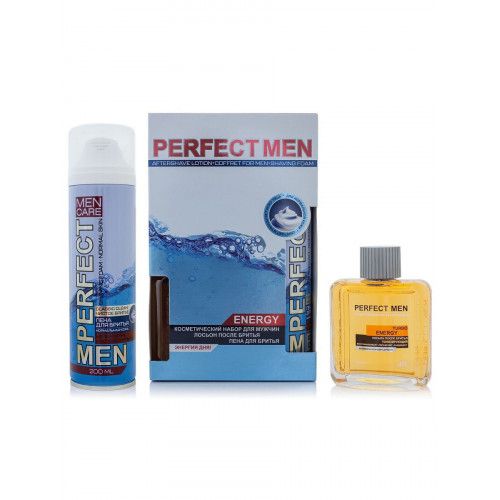 PM Turbo ENERGY Set(100ml shaving lotion + 200ml foam).