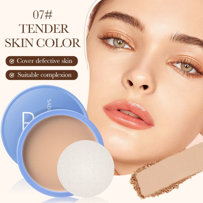 SADOER Beauty Velvet Soft Honeyflawless Powder (07 # Tender Skin) 16 g.