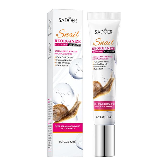 SADOER Snail Reorganize Collagen Collagen Eye Cream, 20 gr.