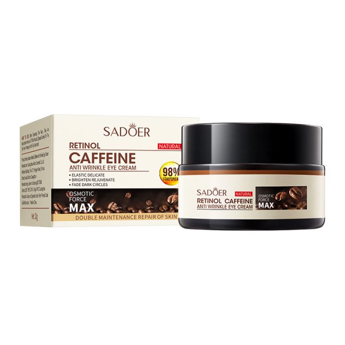 SADOER Retinol Caffeine Anti Wrinkle Eye Cream, 20 gr.