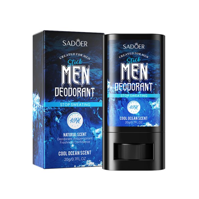 Stick Men Deodorant Cool Ocean Scent, SADOER Stick Men Deodorant Cool Ocean Scent, 20 gr.