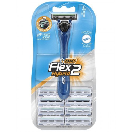 Bic FLEX 2 HYBRID (machine + 8 cassettes)