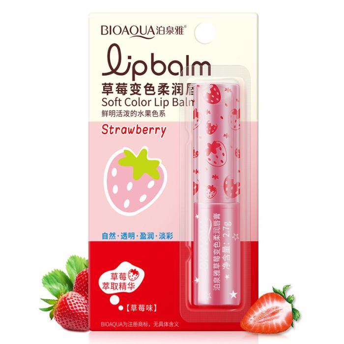 Bioaqua Soft Color Lip Balm Strawberry 2,7 gr.