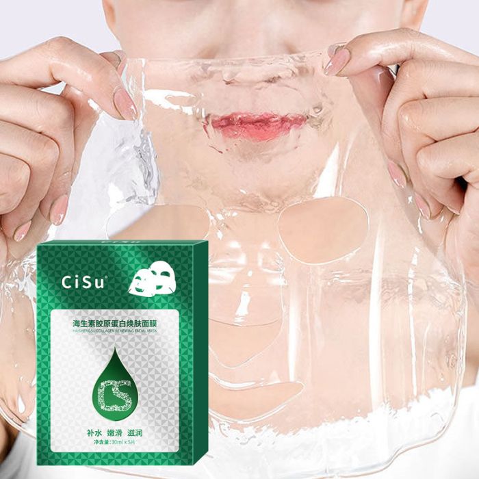 Collagen Renewing Face Mask with Seaweed Extract CiSu HAISHENGSU COLLAGEN RENEWING FACIAL MASK, 30 ml.