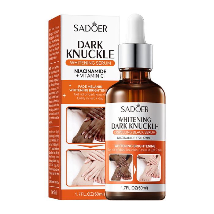 SADOER Dark Knuckle Whitening Serum Niacinamide + Vitamin C, 50 ml.