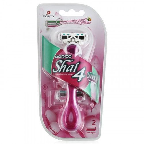 DORCO SHAI for Woman (3-blade system) (machine + 2 cassettes)