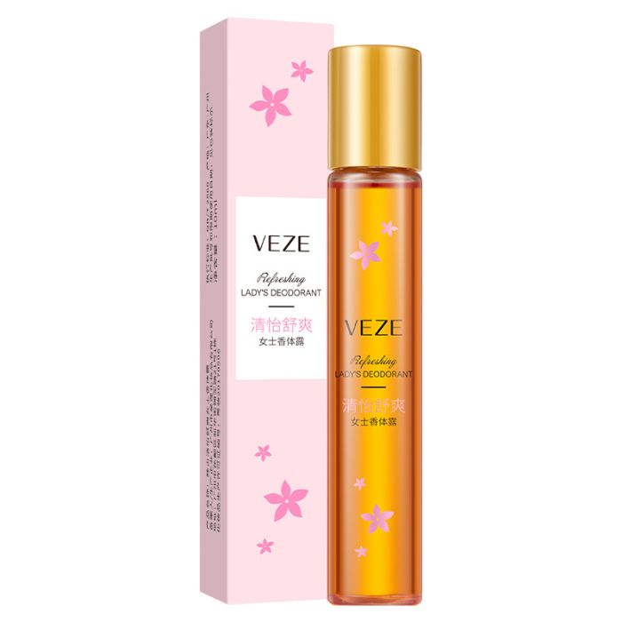 VEZE Refreshing Ladys Deodorant Roller Perfume, 10 ml