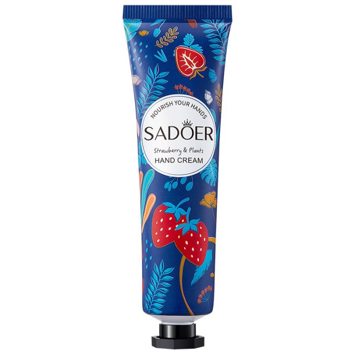 SADOER Strawberry & Plants hand cream, 30g