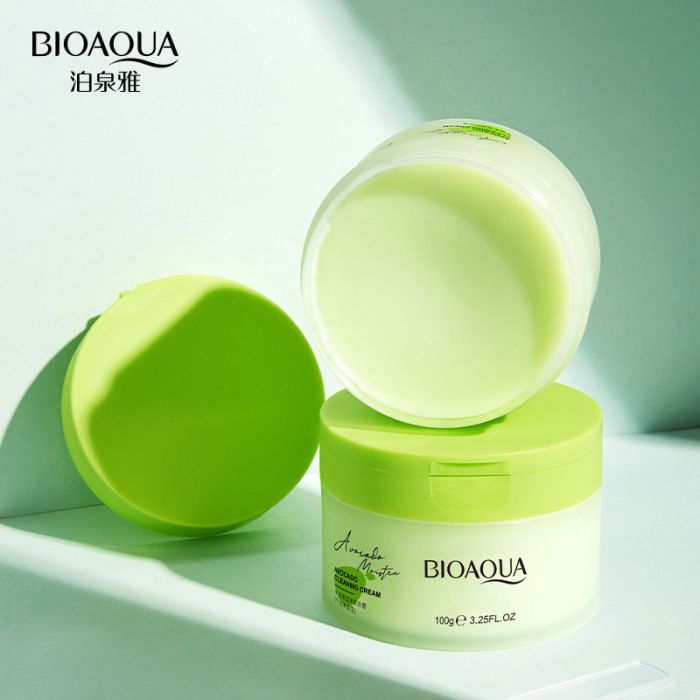 Hydrophilic cleansing cream for skin with avocado extract Bioaqua Avocado Cleaning Cream