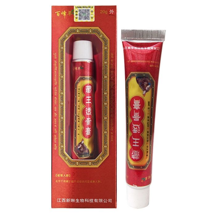 Tibetan Royal Baifengcao Pain Relieving Ointment, 20 gr