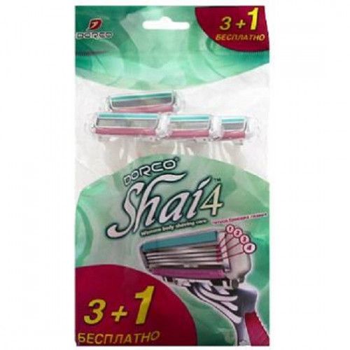 Dorco SHAI Vanilla4 FR A200 (3+1)P Single Blade 4 Blades (3+1pcs) *12/24*