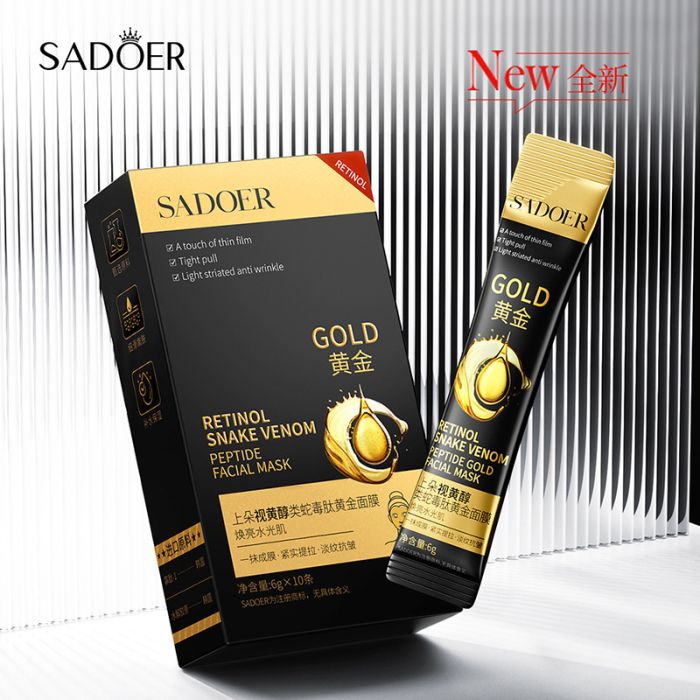 SADOER Retinol Snake Venom Peptide Facial Mask, 6g.