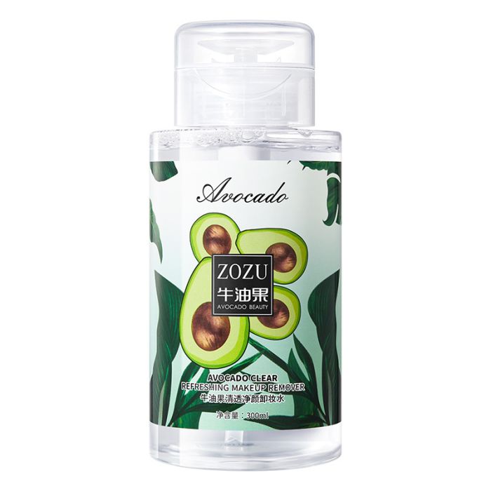 Zozu Avocado Clear Refreshing Makeup Remover, 300 ml