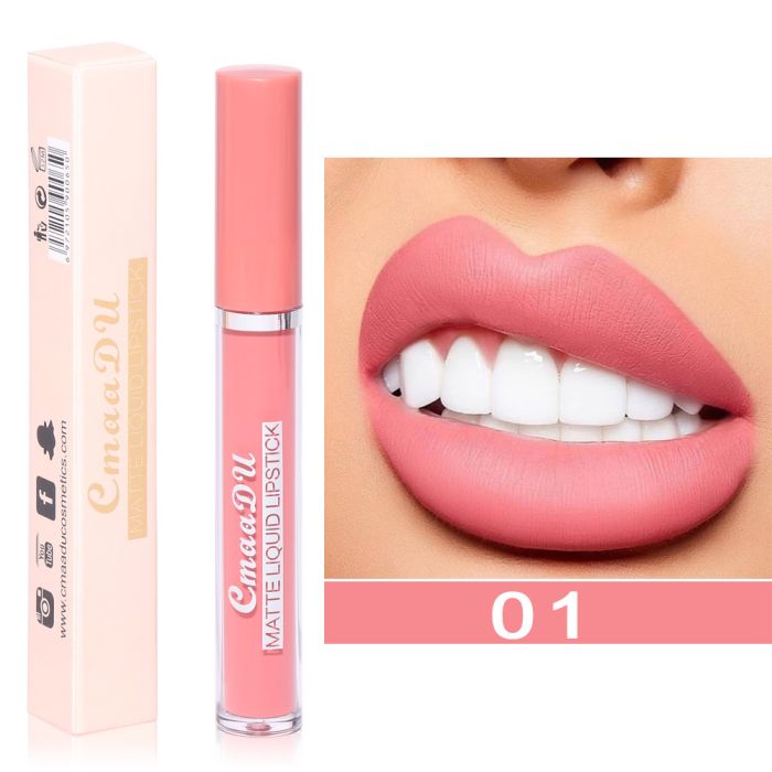 CmaaDU MATTE LIQUID LIPSTICK Matte Liquid Lipstick (shade 01)