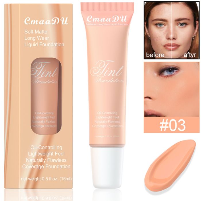 Tint foundation mattifying concealer CmaaDU 03