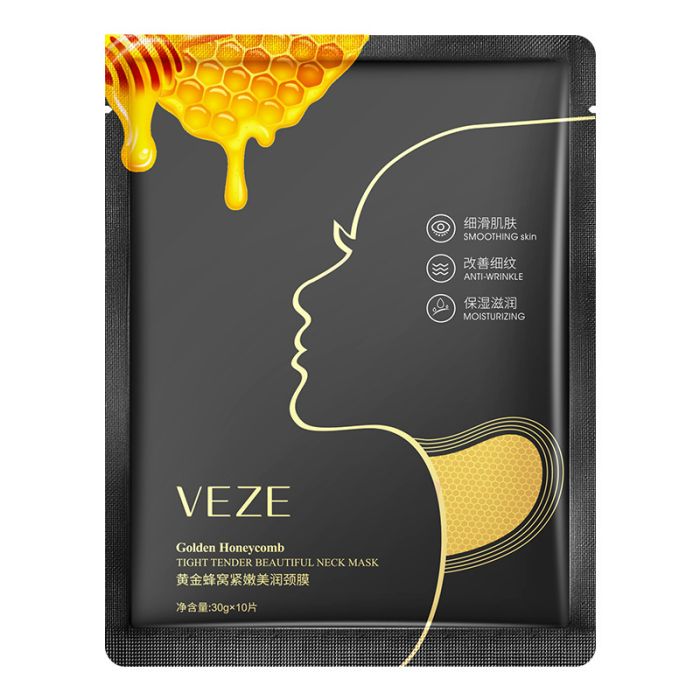 Veze Golden Honeycomb Tight Tender Beautiful Neck Mask, 30g