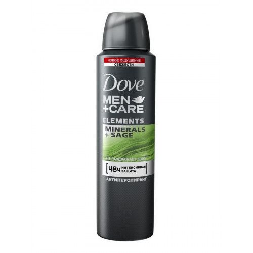 Dove deo spray for men 150 ml MINERALS+SAGE (Freshness of minerals and sage)