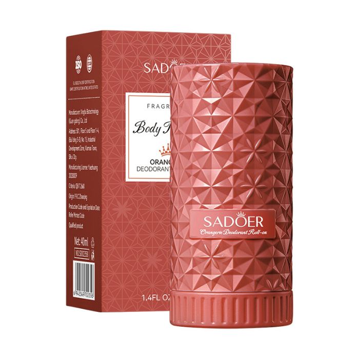 SADOER Fragrance Body Perfume Orangerie Deodorant Roll-on, 40 ml