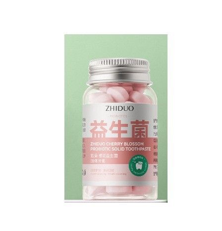 Zhiduo Sakura Probiotic Solid Toothpaste 28.5g (30 capsules)