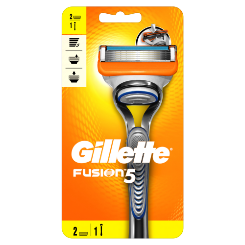 Gillette FUSION machine (machine + 2 cassettes)