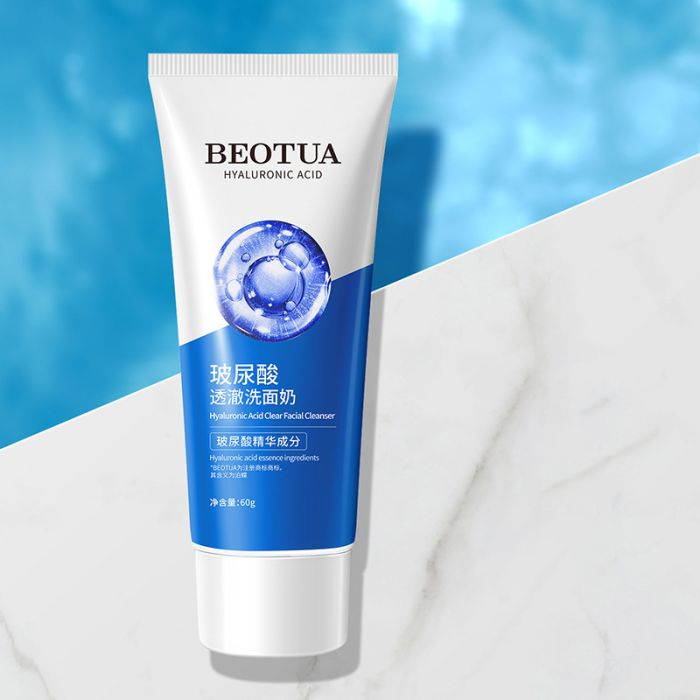 BEOTUA Hyaluronic Acid Cleansing Facial Cleanser, 60 gr.