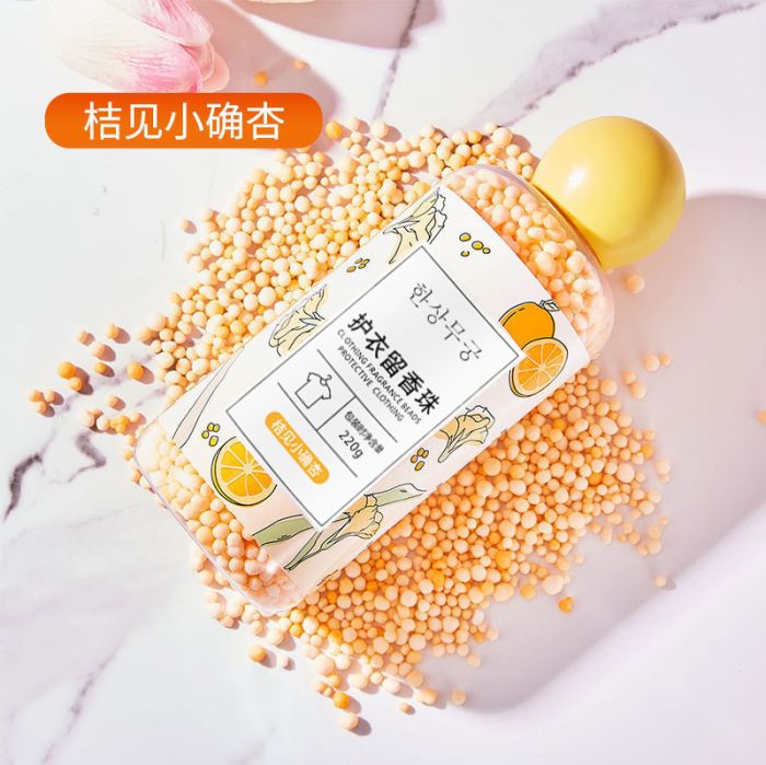 Orange granulated clothing perfume, 220gr