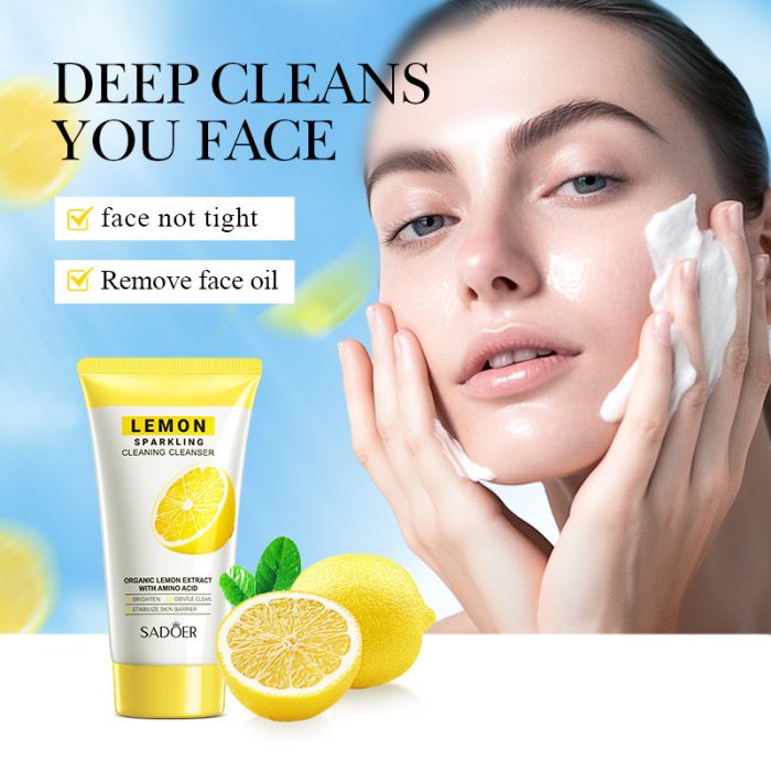 SADOER Lemon Sparkling Cleaning Cleanser, 150 ml.