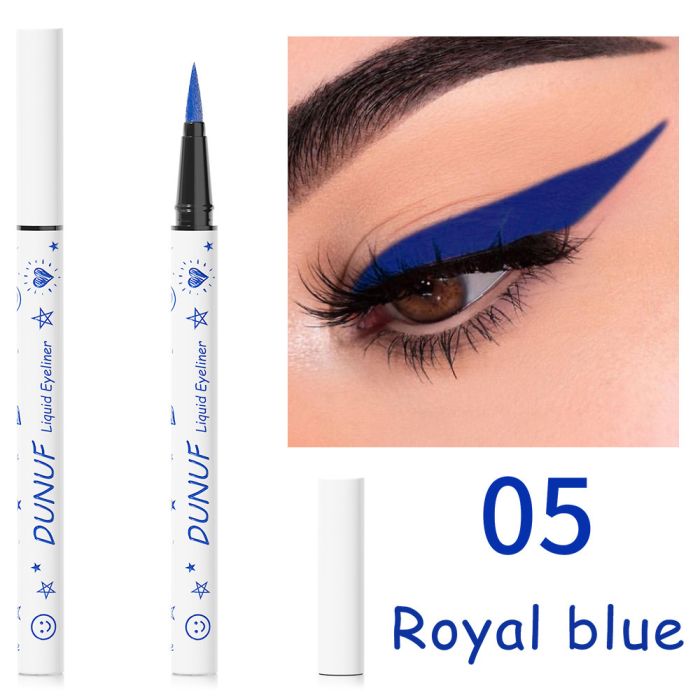 Color Waterproof Eyeliner DUNUF Liquid liner 05