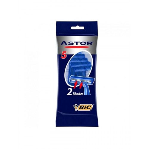 Astor 2 disposable looms for normal skin (pack of 5 pcs)(blue)