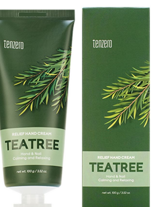 TENZERO / Hand Cream TENZERO RELIEF HAND CREAM Teatree (with tea tree extract) 100 ml.