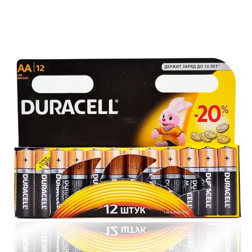 Duracell AA batteries (12pcs)