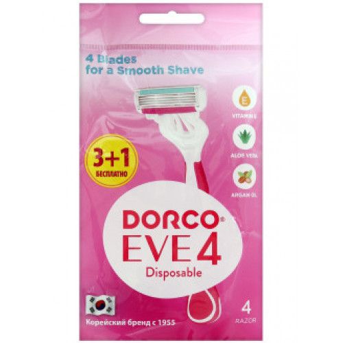 Dorco SHAI Vanilla4 FR A200 (3+1)P Single Blade 4 Blades (3+1pcs) *12/24*