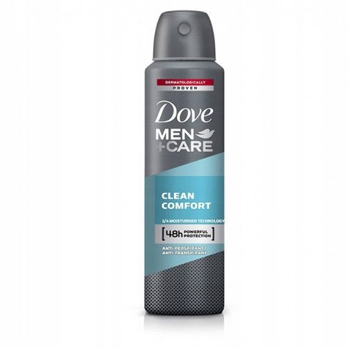 Dove deo spray for men 150 ml CLEAN COMFORT (Extra Protection and Care)