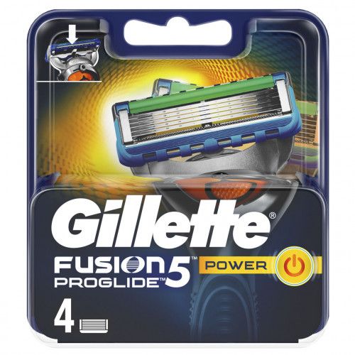 Gillette FUSION Power ProGlide (4pcs) RusPack orig