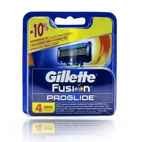 Gillette FUSION Proglide (4pcs) RusPack orig