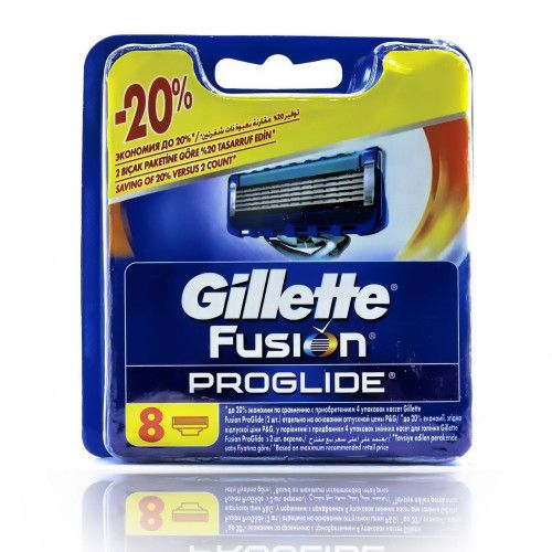 Gillette FUSION Proglide (8pcs) RusPack orig